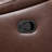 3-Piece Genuine Leather Reclining Living Room Set