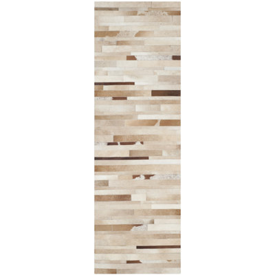 Tapis brun clair / ivoire Fazeley