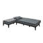 Canapé modulaire d'angle rembourré 88,6 po Sky-868007757