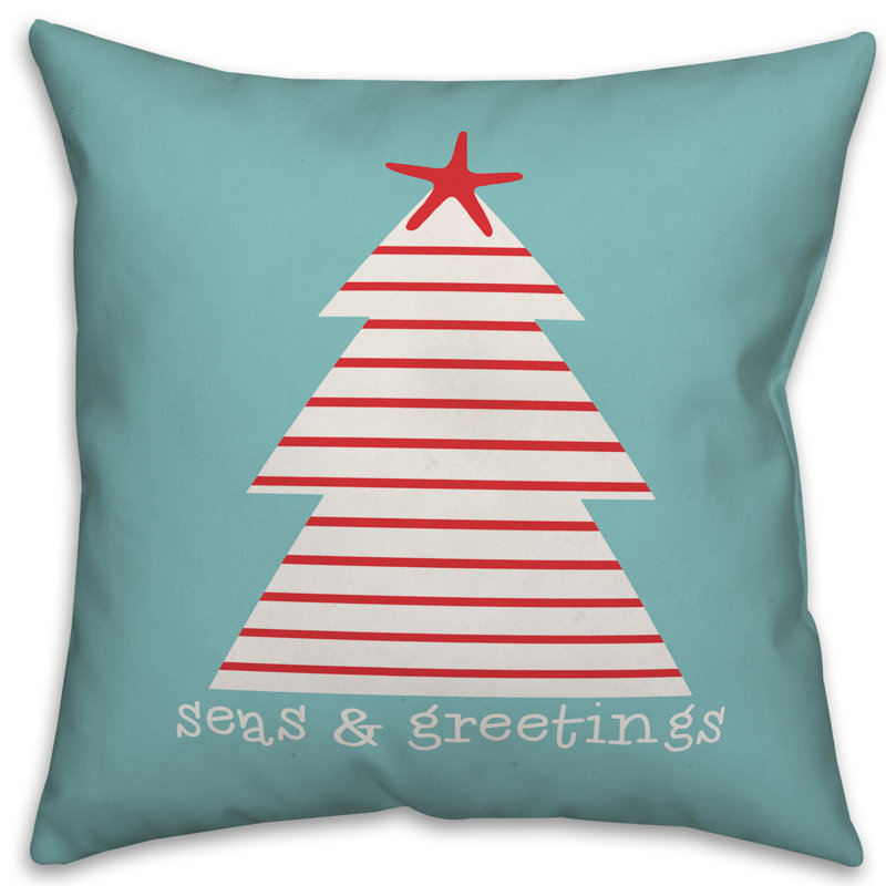 Striped Reversible Throw Pillow, 20" x 20"