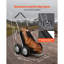 Capacité de 500 lb, chariot de jeu pour la chasse, chariot de jeu de charrette robuste, chariot de transport pliable tout-terrain avec pneus absorbant les chocs, chariot utilitaire pour la chasse, la pêche et la randonnée