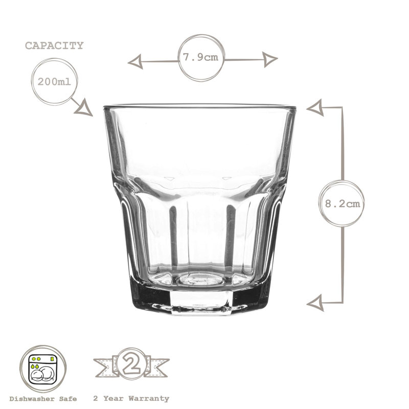 Whiskey Glass, 200ml, 12