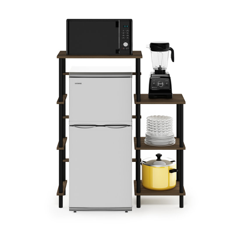 Kreis Wood Kitchen Island, Walnut