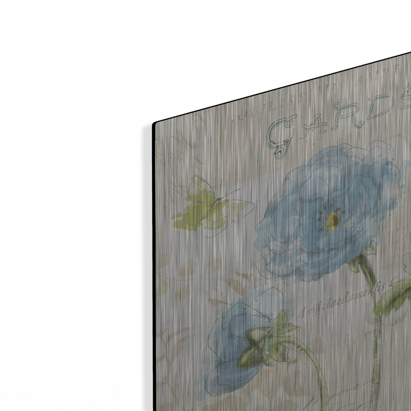 Ophelia & Co. «Romantic Morning 2» par Katie pertiet, art mural en métal, H 12 po x l 12 po
