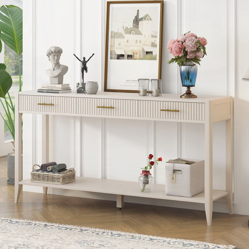 Console 59,86 ", Beige