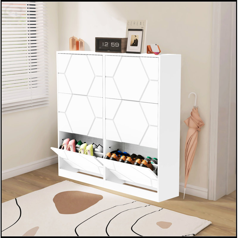 36 Pair Flip Down Shoe Storage