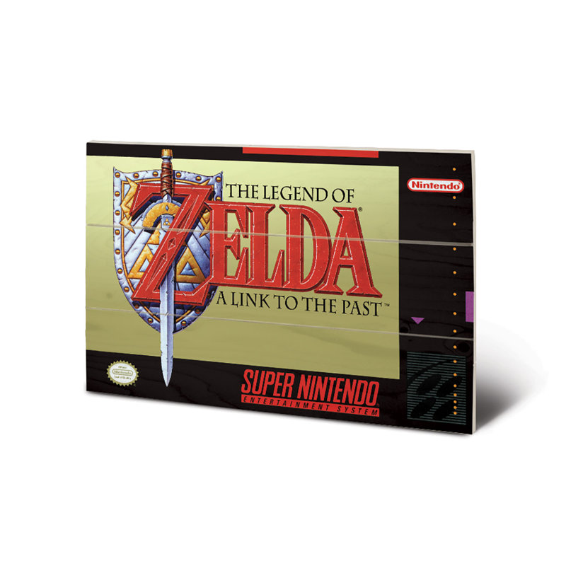 The Legend Of Zelda - No Frame Print on Wood