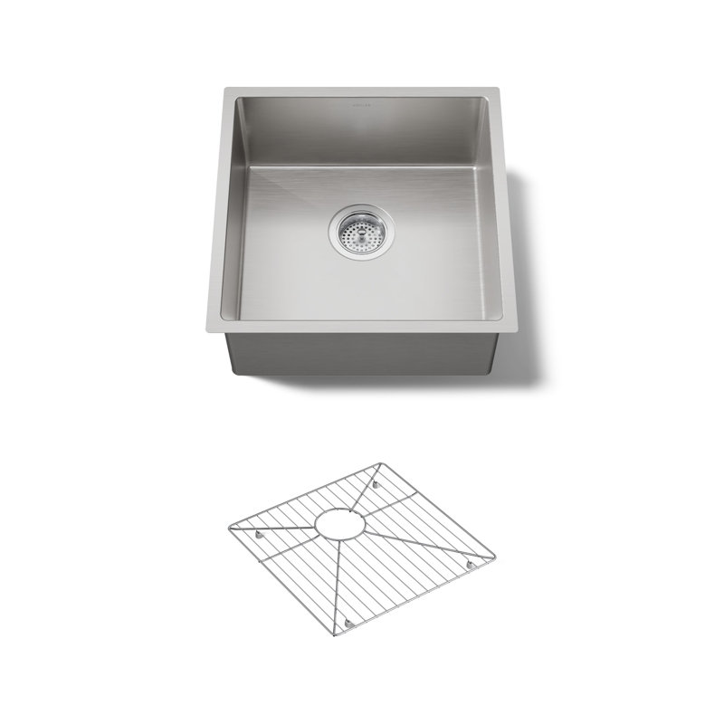 Strive 18-1/4 In. Undermount Single-Bowl Bar Sink