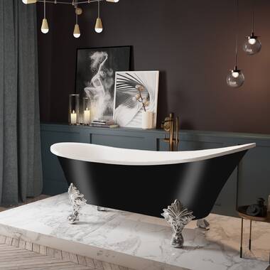 Baths and Kitchens Unlimited Luxury Showroom - 🖤Black clawfoot