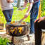 Bulle Round Steel Wood Burning Fire Pit