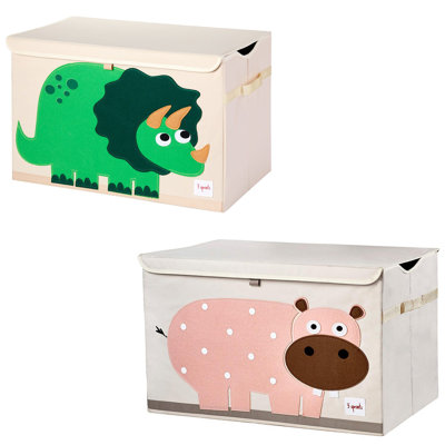 3 Sprouts Fabric Bin