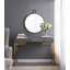 Miroir rond en fer