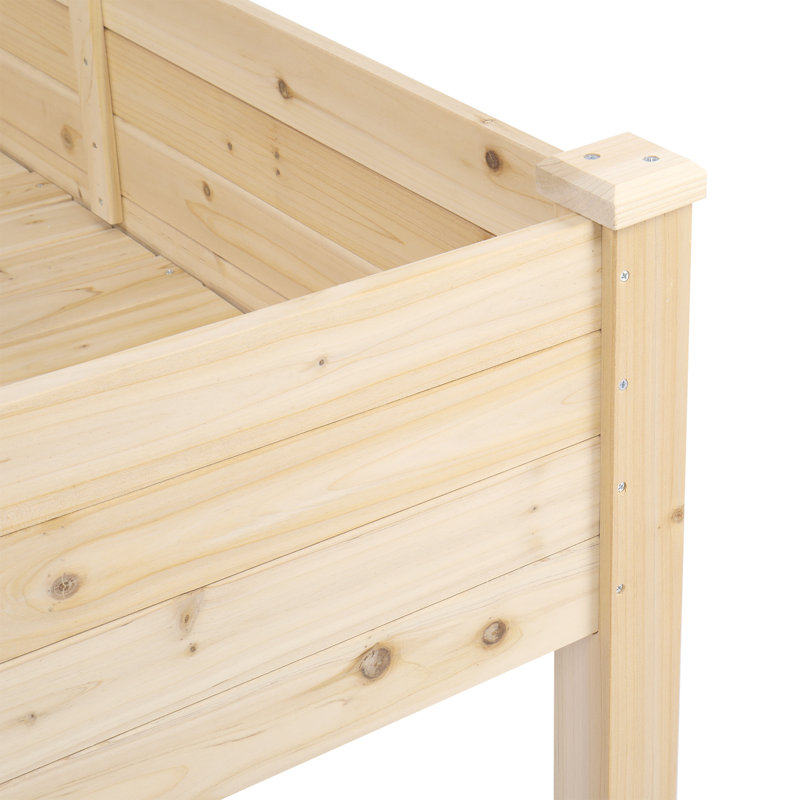 Temmy Wood Elevated Planter