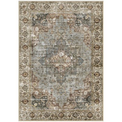 Washable Oriental Indoor Rug