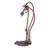 16" High White Tiffany Pond Lily 3 LT Accent Lamp-1702408091