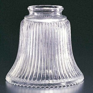 4.5" H Glass Bell Pendant Shade ( Clip On ) in Clear