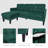 Videlle 73.8" Wide Reversible Sofa & Chaise with Ottoman-1636553566