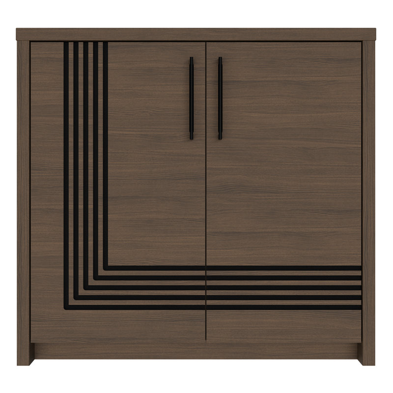 2 -Door Rectangle Accent Cabinet