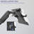 Pneumatic Arm Single Laptop Wall Mount