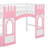 Twin Size Loft Bed With Storage Staircase And Window-120034829