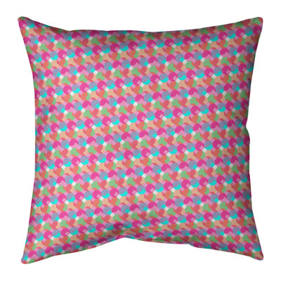 Coussin décoratif intérieur / extérieur Katelyn Elizabeth Octagons