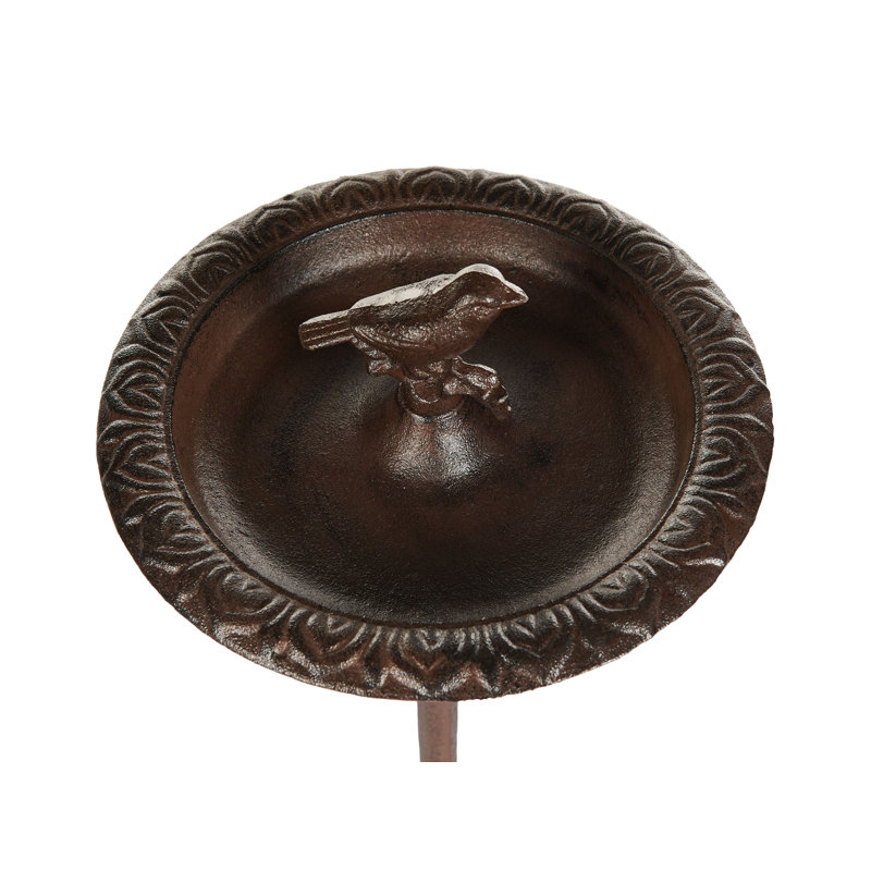 SWALLOW Iron Birdbath