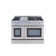 Propane Converted 48" 6.7 cu. ft. Freestanding Gas with Griddle