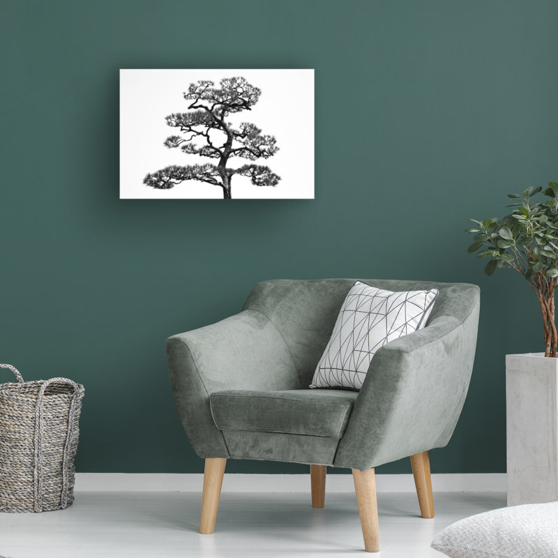 Andrea Nero  Japanese Pine Canvas Art, 12" H x 19" W