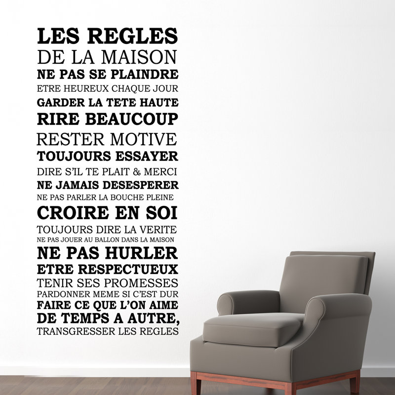 Non-Wall Damaging Wall Decal