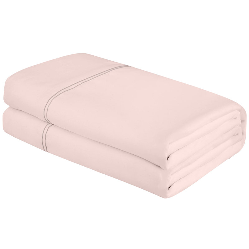 Royale Linens | Ultra Soft Brushed Microfiber Flat Sheets Only | Wrinkle Free & Stain Resistant | Hotel Quality Top Sheet for Bed