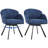  Flower-shaped Swivel Chenille Accent Armchair-1264712850