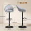 Swivel Upholstered Bar Stool