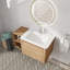 Meuble-lavabo mural simple 40 po avec comptoir en céramique-31349819