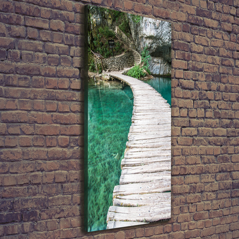 Plitvice Lakes - Wrapped Canvas Print