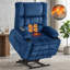 Fauteuil inclinable surdimensionné super doux avec chaleur et massage-1923862879
