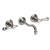 Chesterfield Wall Mount Bathroom Faucet