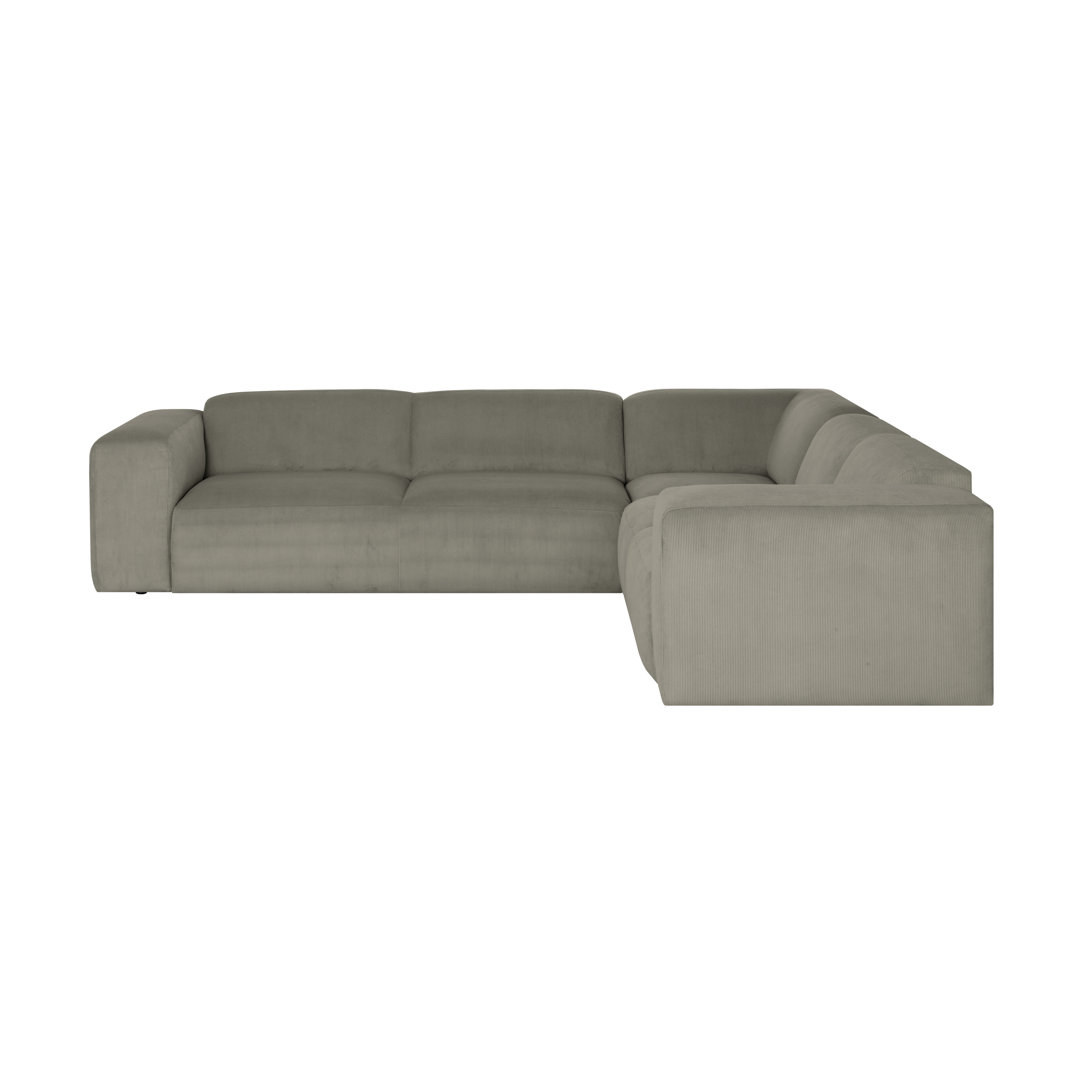 Ecksofa Chiodo - großes Sofa Element - Ecke mit mittelgroßes Sofa Element