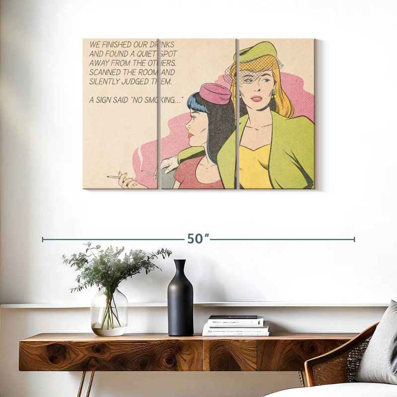 Tergel No Smoking, 24" H x 38" W
