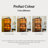 35.43" Nordic Black Walnut Wood Wine Cabinet, Luxury Glass Display Cabinet, Storage Cabinet for Living Room & Dining Room