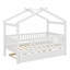 Lit en bois avec couchette-1612886207