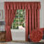 Hallas Pencil Pleat Damask Jacquard Curtains-1093429819-1093429809
