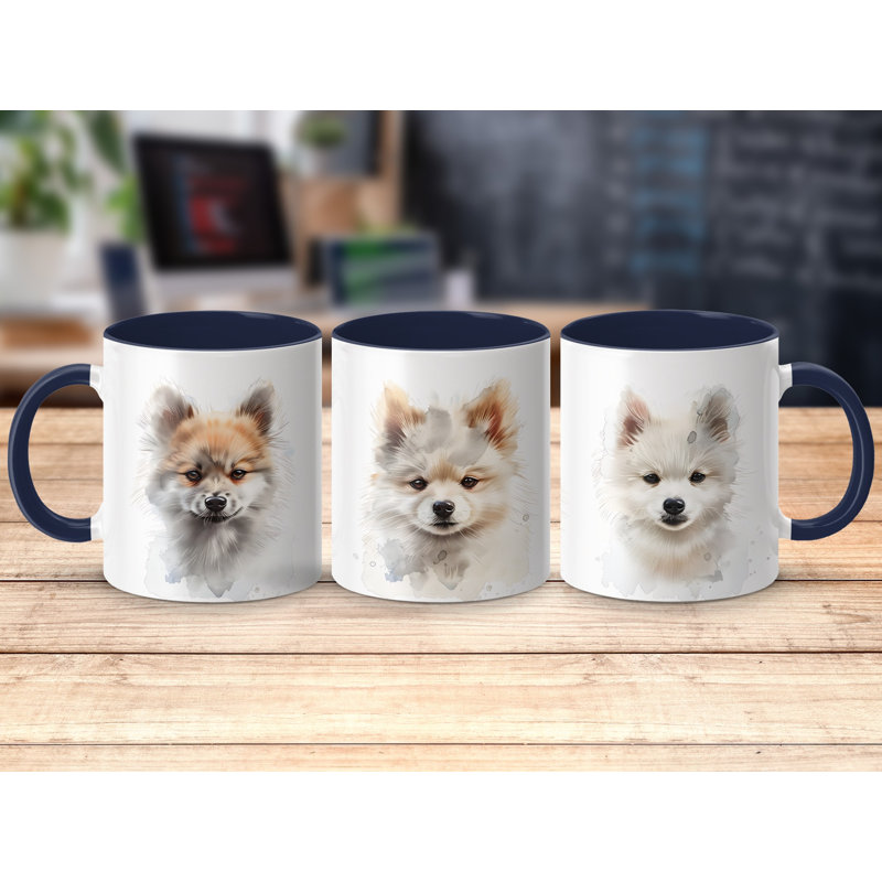 Ceramic Coffee Mug, 1, Navy