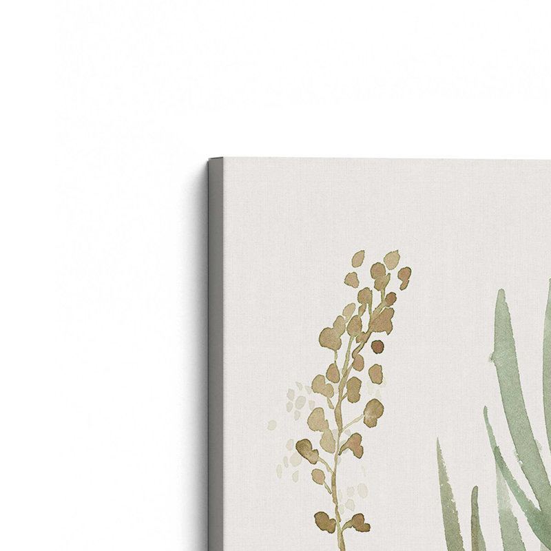 «Earthy Greens in Bloom III», toile tendue, H 30 po x l 20 po