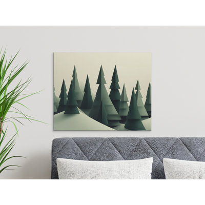 Sohn 1 Piece Wrapped Canvas Wall Art Set
