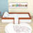 Upholstered Daybed with Guardrails and Stairs-1493688736-1493688741