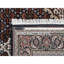 Tapis oriental en laine et soie noué à la main 3 pi 10 po x 10 pi 4 po Tabriz Mahi avec médaillons de poisson 7E89FC573A2F447B9844A8CA7BB41840