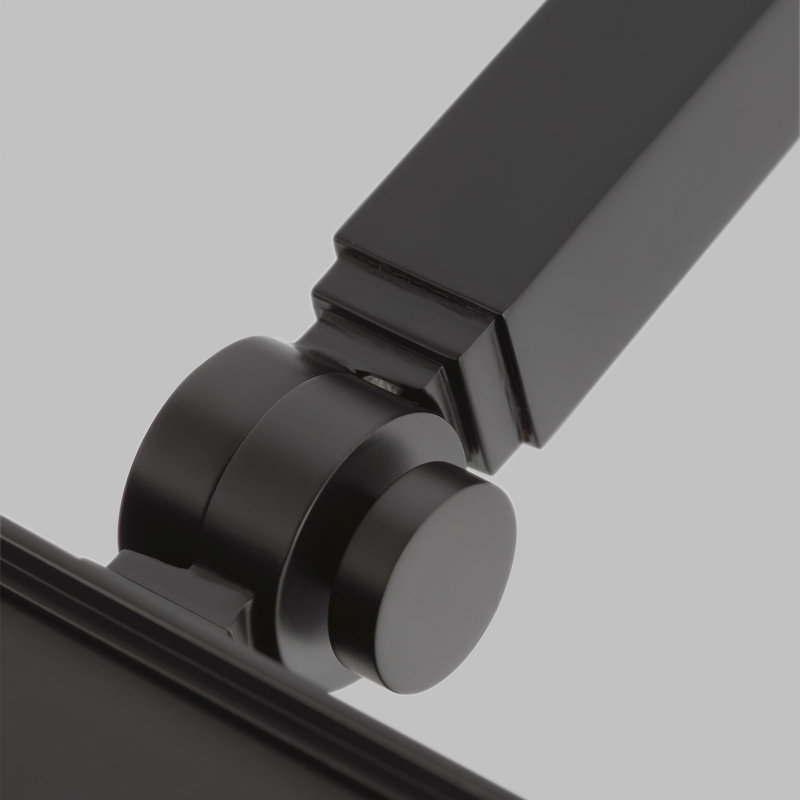 Bau Dimmable LED Wall Mounted Picture Light, Nightshade Black, 3" H x 24" W x 8" D