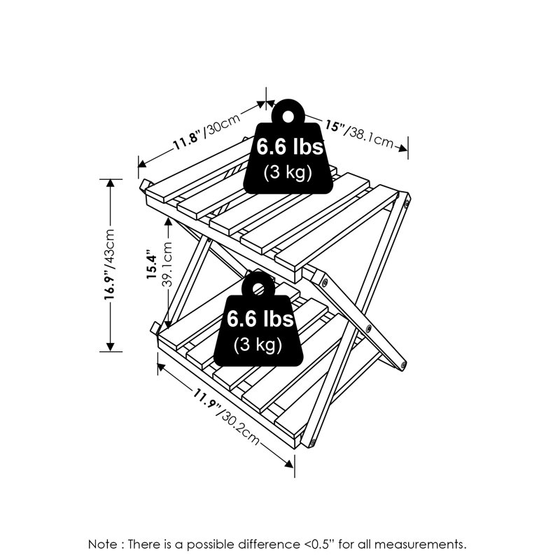 Cevriye Weather Resistant Plant Stand