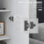 Armoire de rangement de 71 po de hauteur avec tablettes de rangement mobiles, armoire de style moderne avec portes à fermeture douce, blanc
