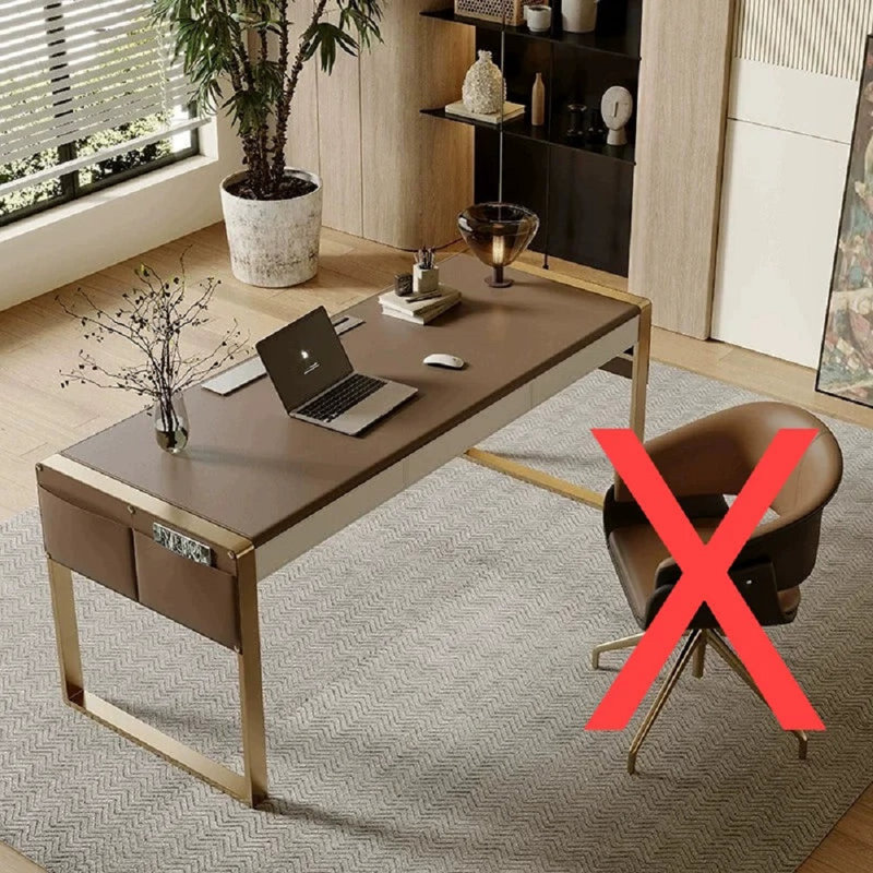 Aubryn Executive Desk, 60cm H x 180cm W x 75cm D